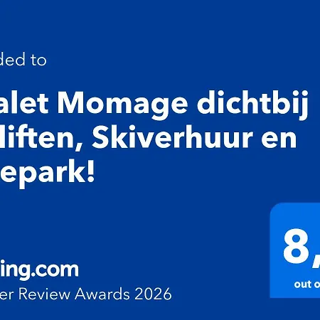 Alpehytte Momage Dichtbij Skiliften, Skiverhuur En Bikepark!