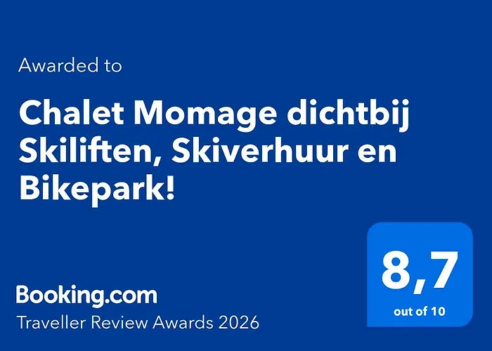 Alpehytte Momage Dichtbij Skiliften, Skiverhuur En Bikepark!